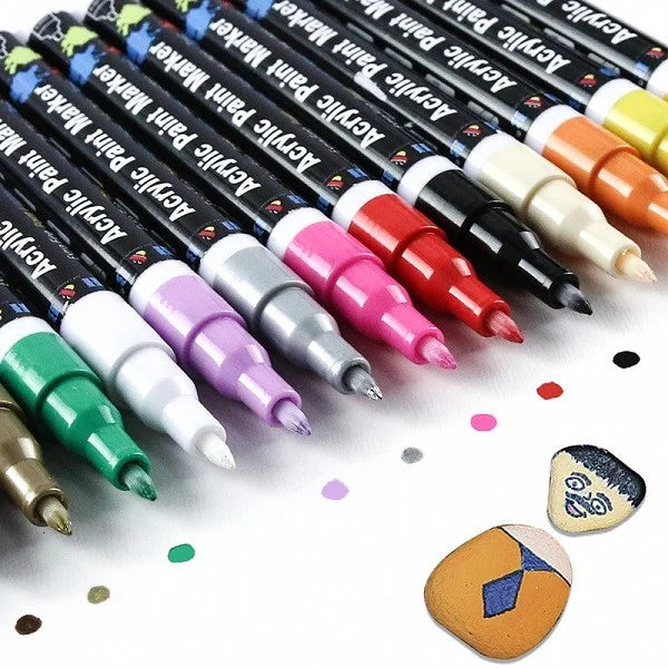 How To Use Your Acrylic Paint Markers 